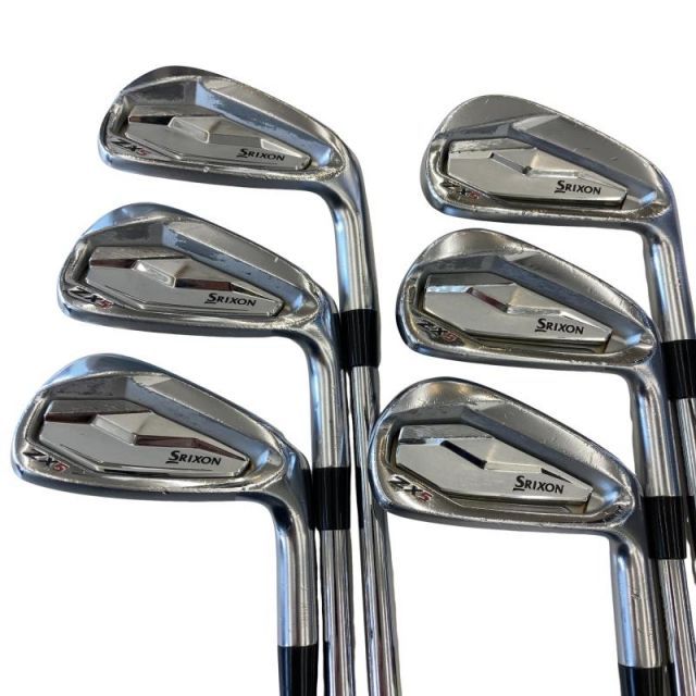 中古】 ダンロップ SRIXON ZX5 6S アイアンセット IR リシャフト