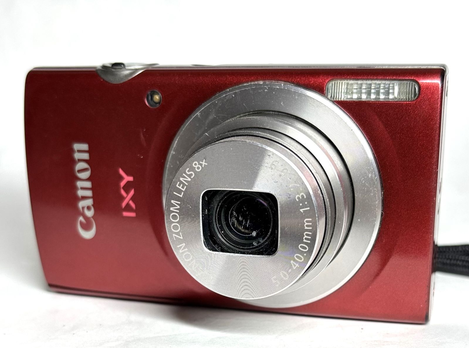 Canon IXY200 PC2333 HD 20MP 8x デジタルカメラ Red 基本動作確認済み