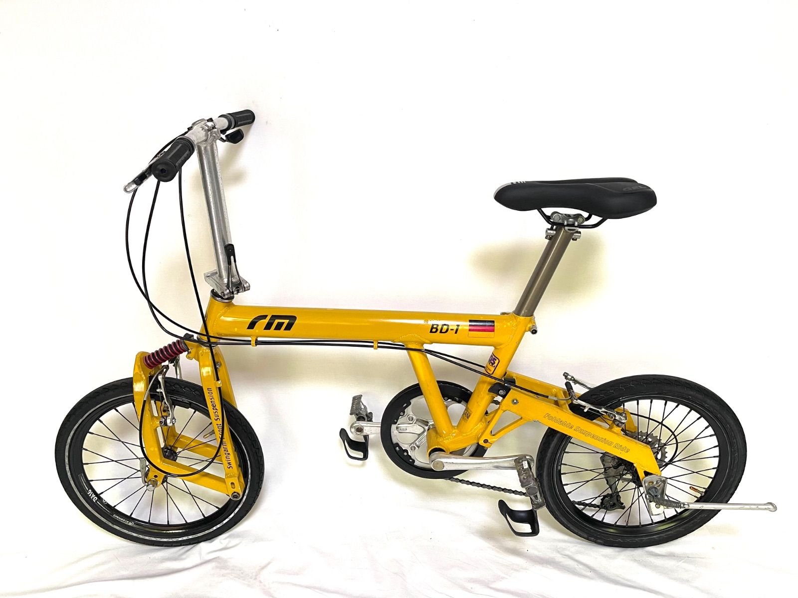 0314【即乘】送料無料 R&M BD-1 折りたたみ自転車 ミニベロ SHIMANO 8