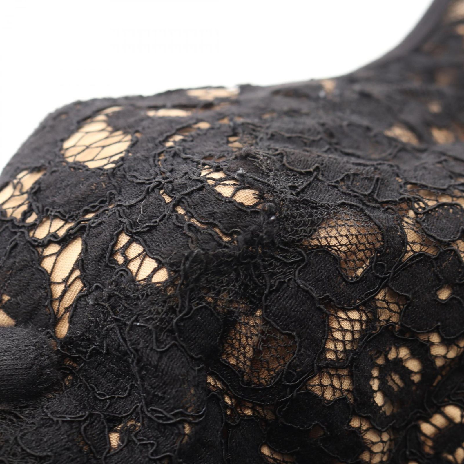 タダシショージ TADASHI SHOJI ワンピース PINTUCK JERSEY LACE PANEL