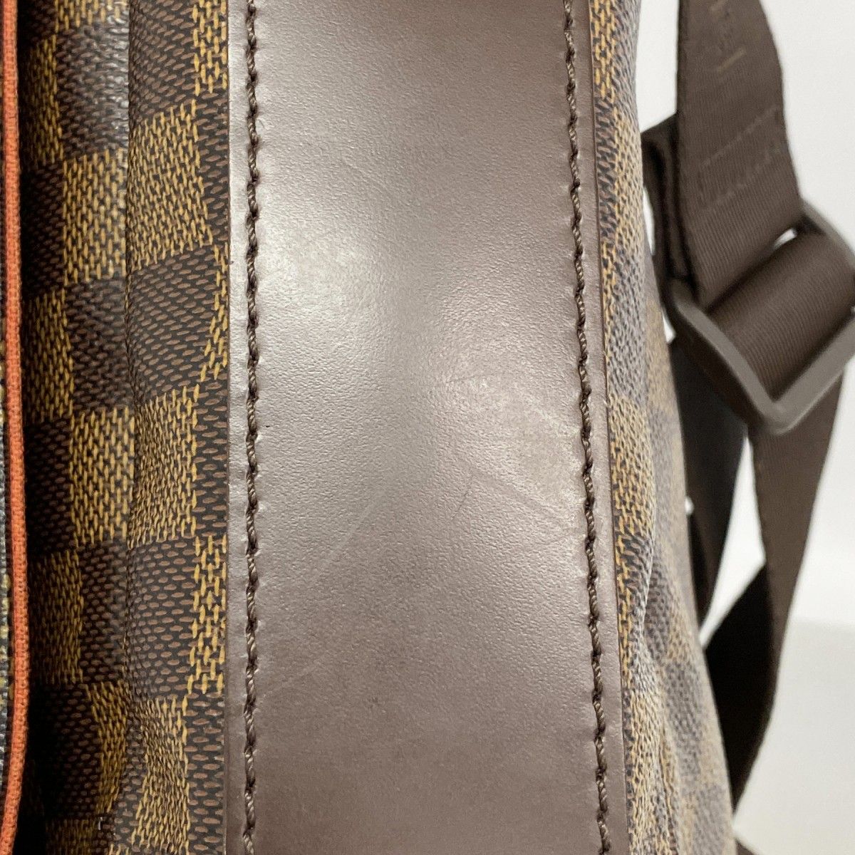 【6dd4881】ルイヴィトン ショルダーバッグ ダミエ バスティーユ N45258 エベヌ【中古】レディース LOUIS VUITTON - 【6dd4881】ルイヴィトン ショルダーバッグ ダミエ