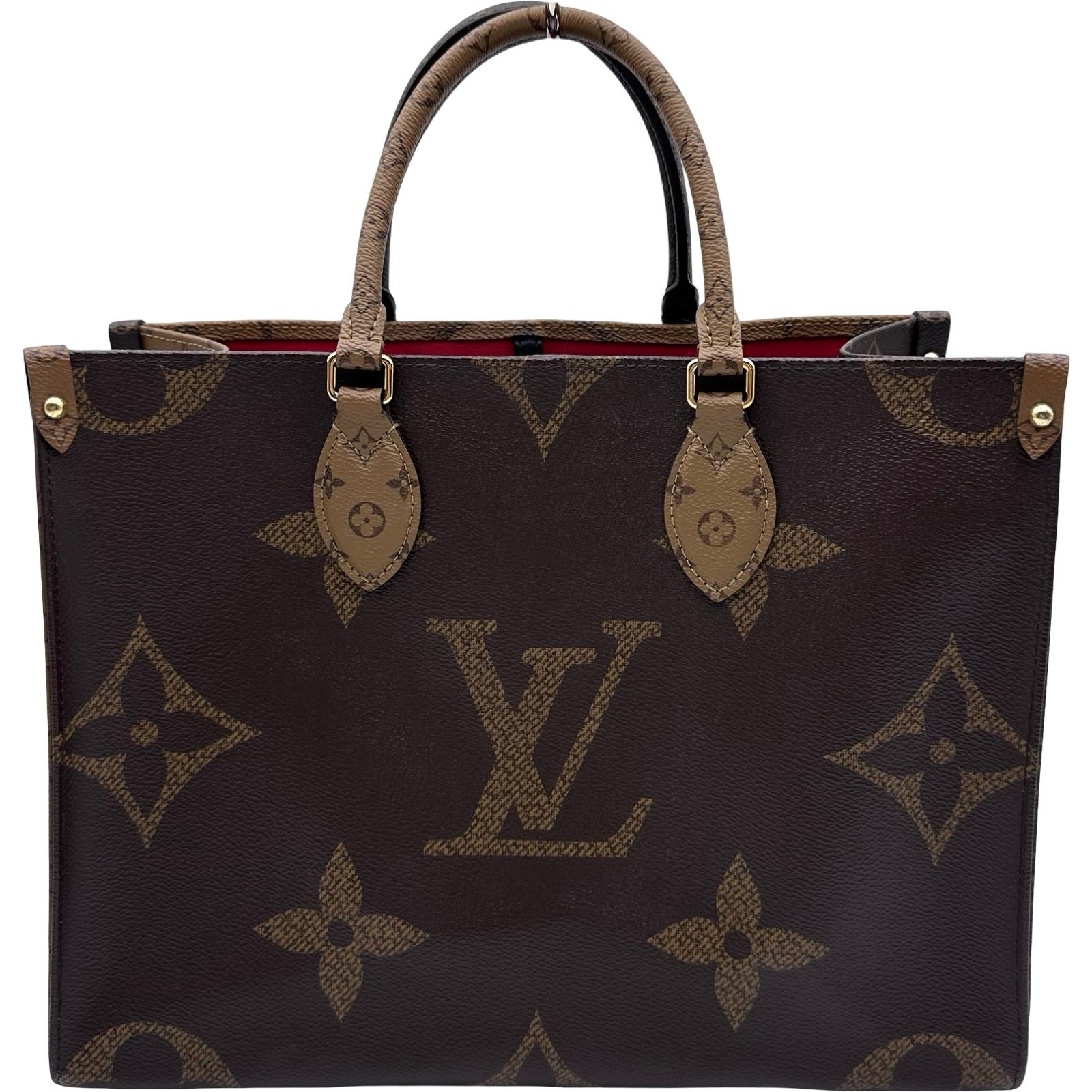 ルイ・ヴィトン LOUIS VUITTON オンザゴー MM M45321 ブラウン