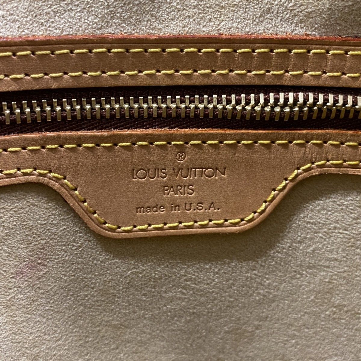 【6dd4975】ルイヴィトン ショルダーバッグ モノグラム ルーピングGM M51145 ブラウン【中古】レディース LOUIS VUITTON - 【6dd4975】ルイヴィトン ショルダーバッグ
