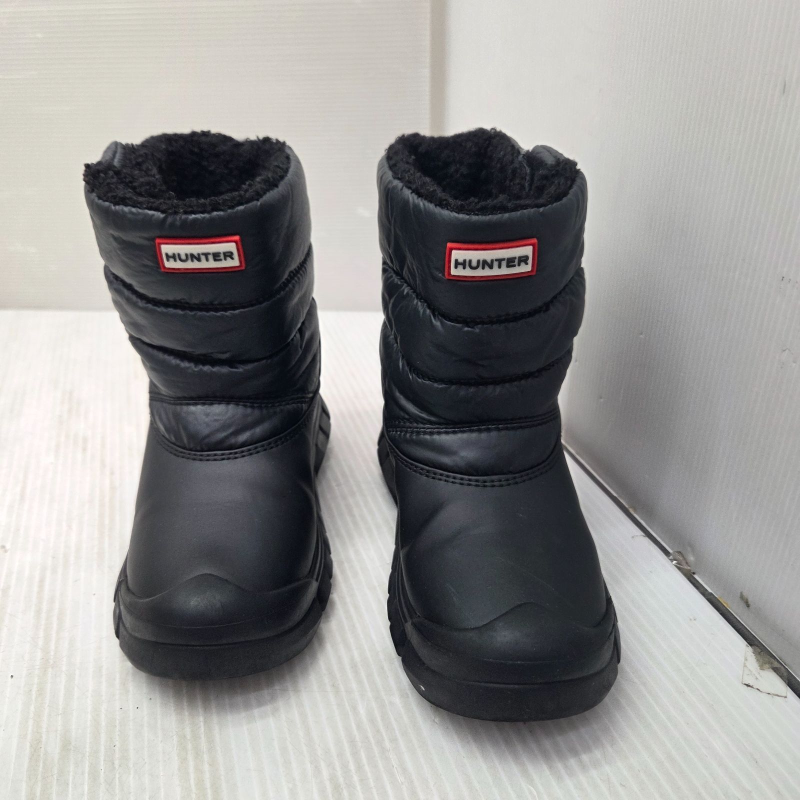 4 S04017 HUNTER ハンター キッズ スノーブーツ サイズUK10 靴 子供用 未使用