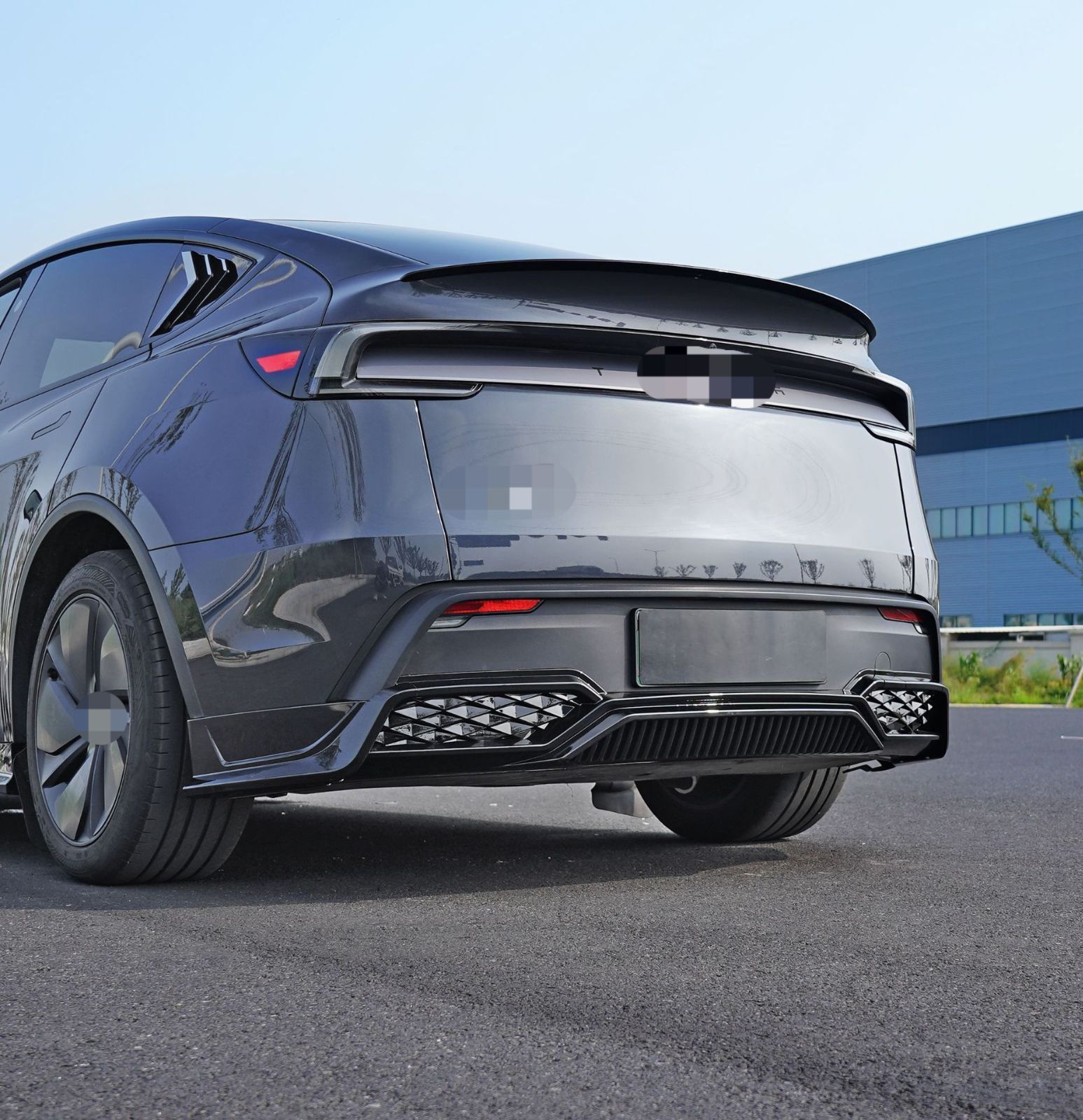 テスラ TESLA モデルY Model Y 2025年対応 リアバンパーガーニッシュ