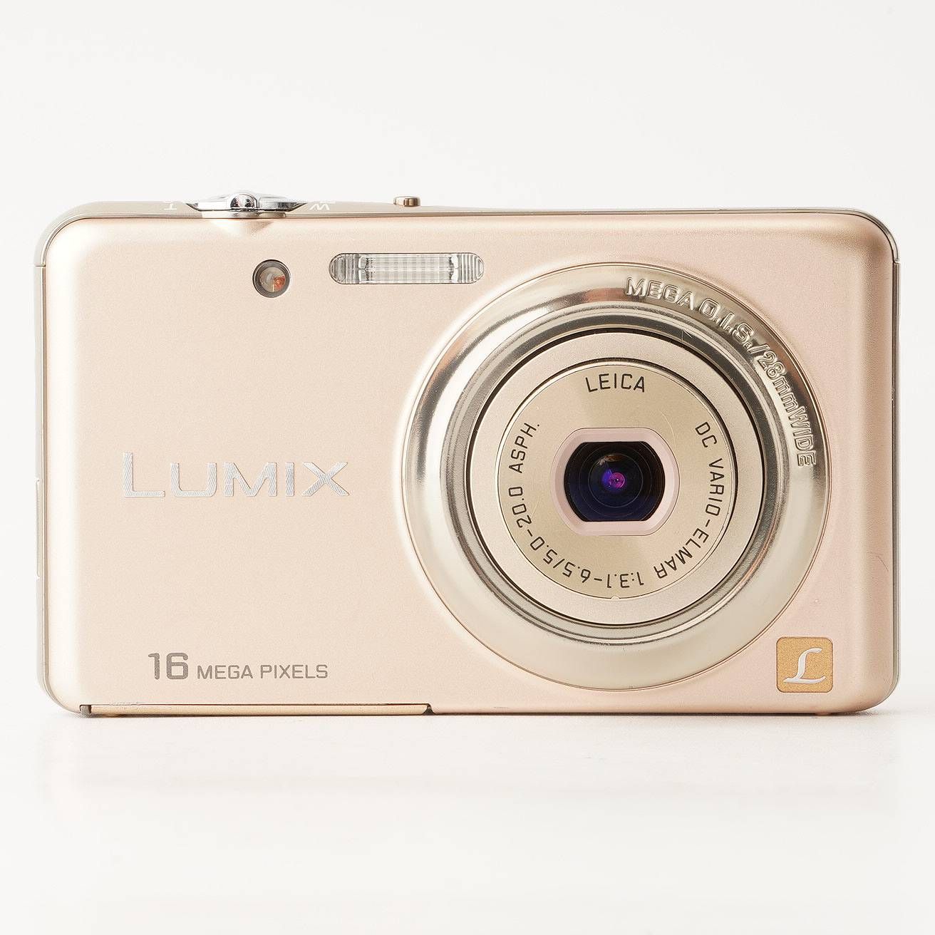 パナソニック Panasonic LUMIX DMC-FH7 シャインゴールド コンパクト