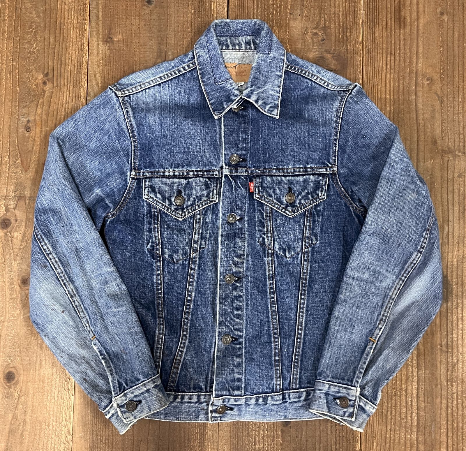 70s Levi's 70505 スモールe 4th サイズ40 ボタン裏52 70s Levi's 70505 4th USA製 ボタン裏52 スモールe - メルカリ