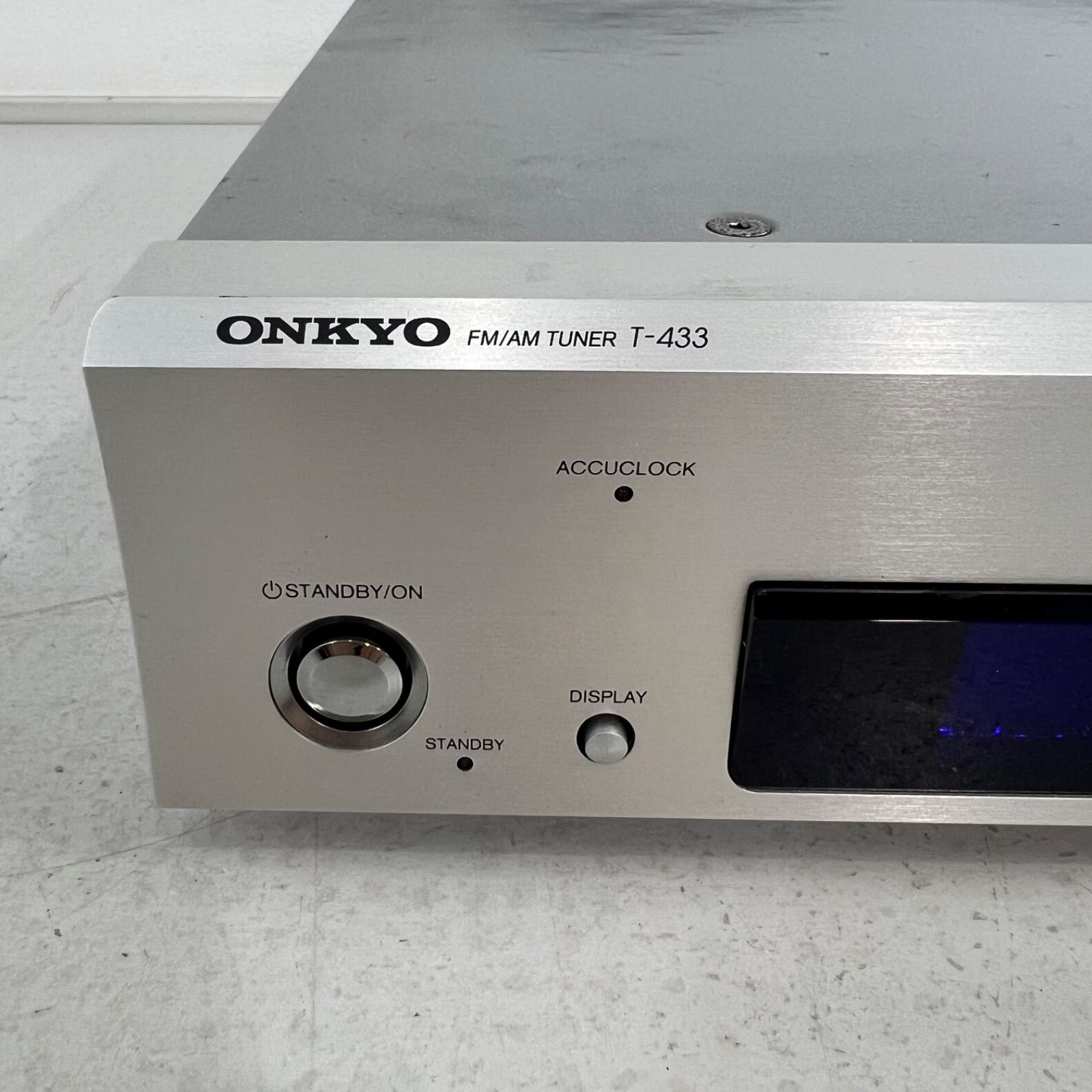 ONKYO FM/AM TUNER t-433 ラジオチューナー ONKYO T-433 オンキョー