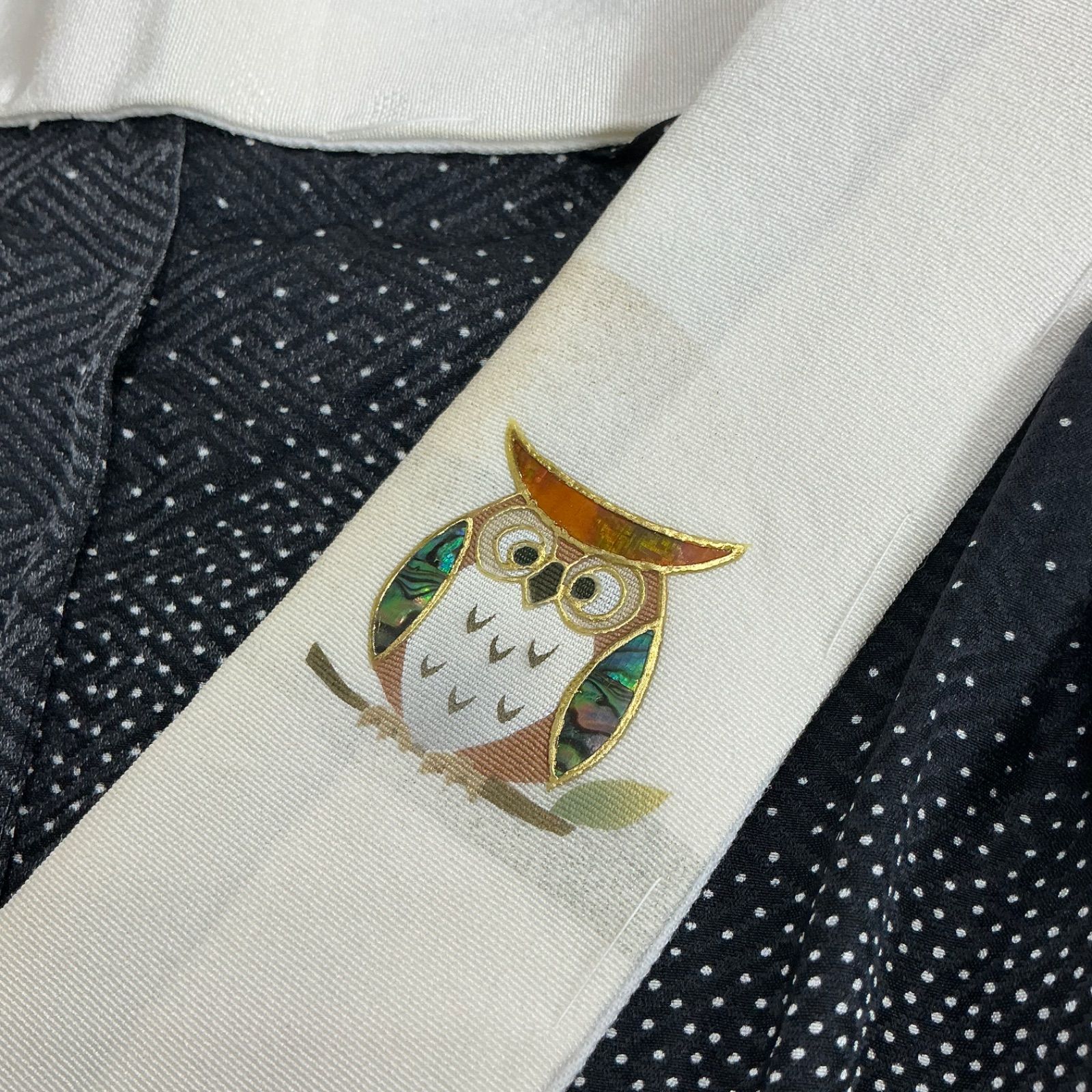 kimono+one◇単衣◇長襦袢◇正絹◇半衿付き◇居敷当て付き◇衣紋抜き 