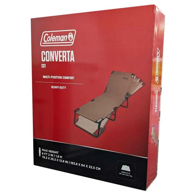 Coleman CONVERTA COT リクライニング 中古 Coleman コールマン＞ CONVERTA COT コンバータコット | 中古