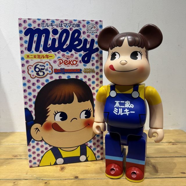 ベアブリック 不二家のミルキー ぺこちゃん ベアブリック ペコちゃん
