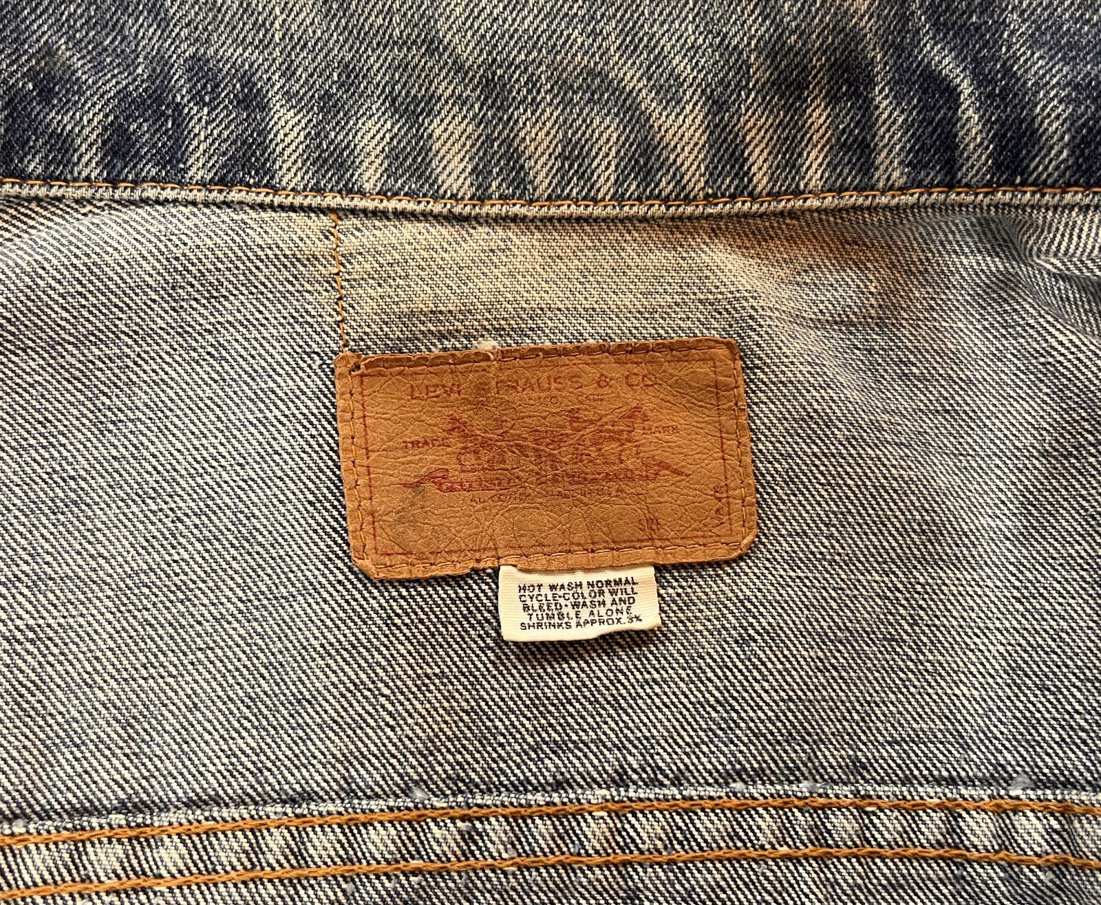 70s Levi's 70505 4th USA製 スモールe ケアタグ - メルカリ
