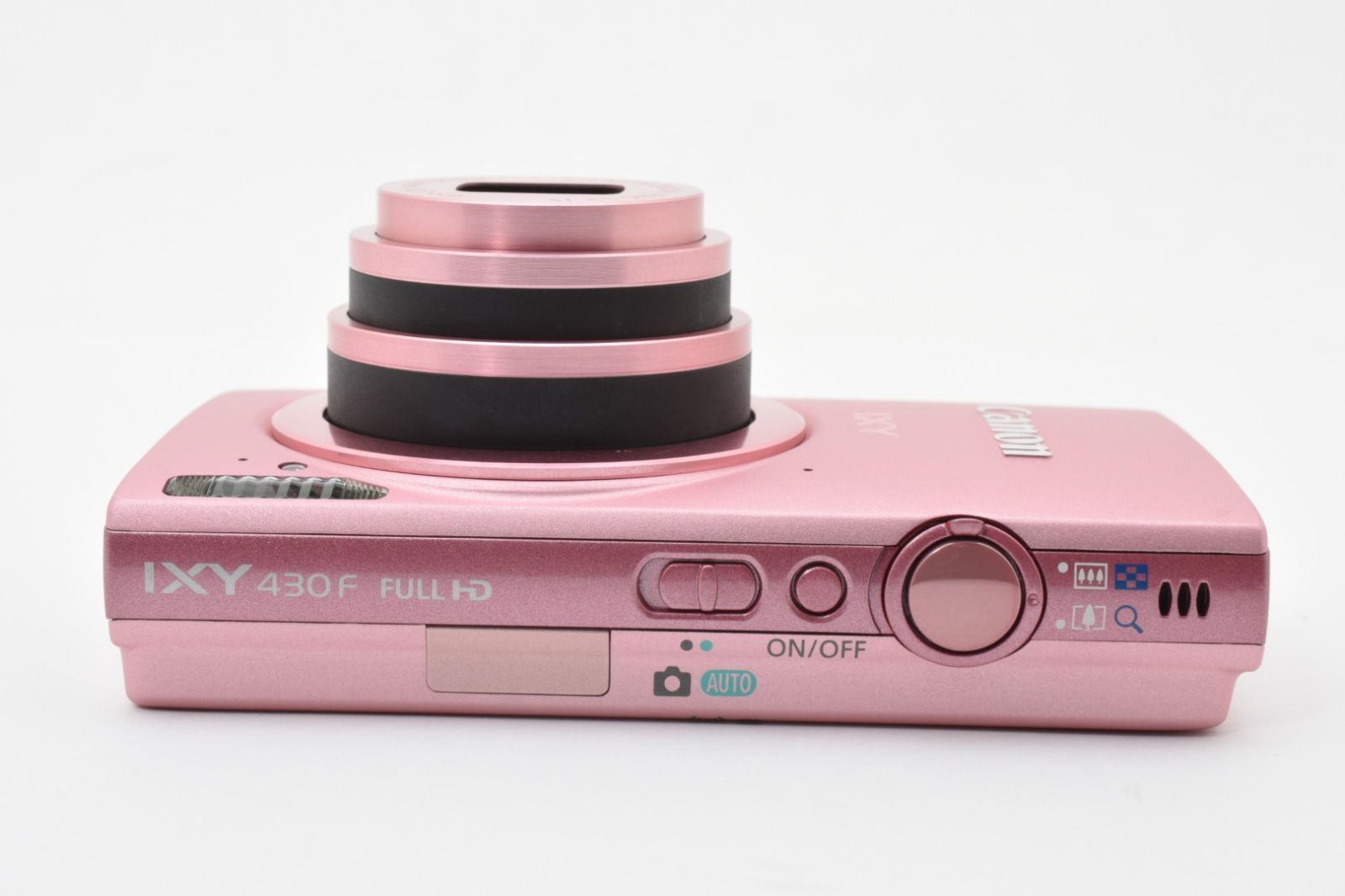 【美品】Canon キャノン IXY デジカメ　430F PC1881 ピンク Canon デジタルカメラ IXY 430F