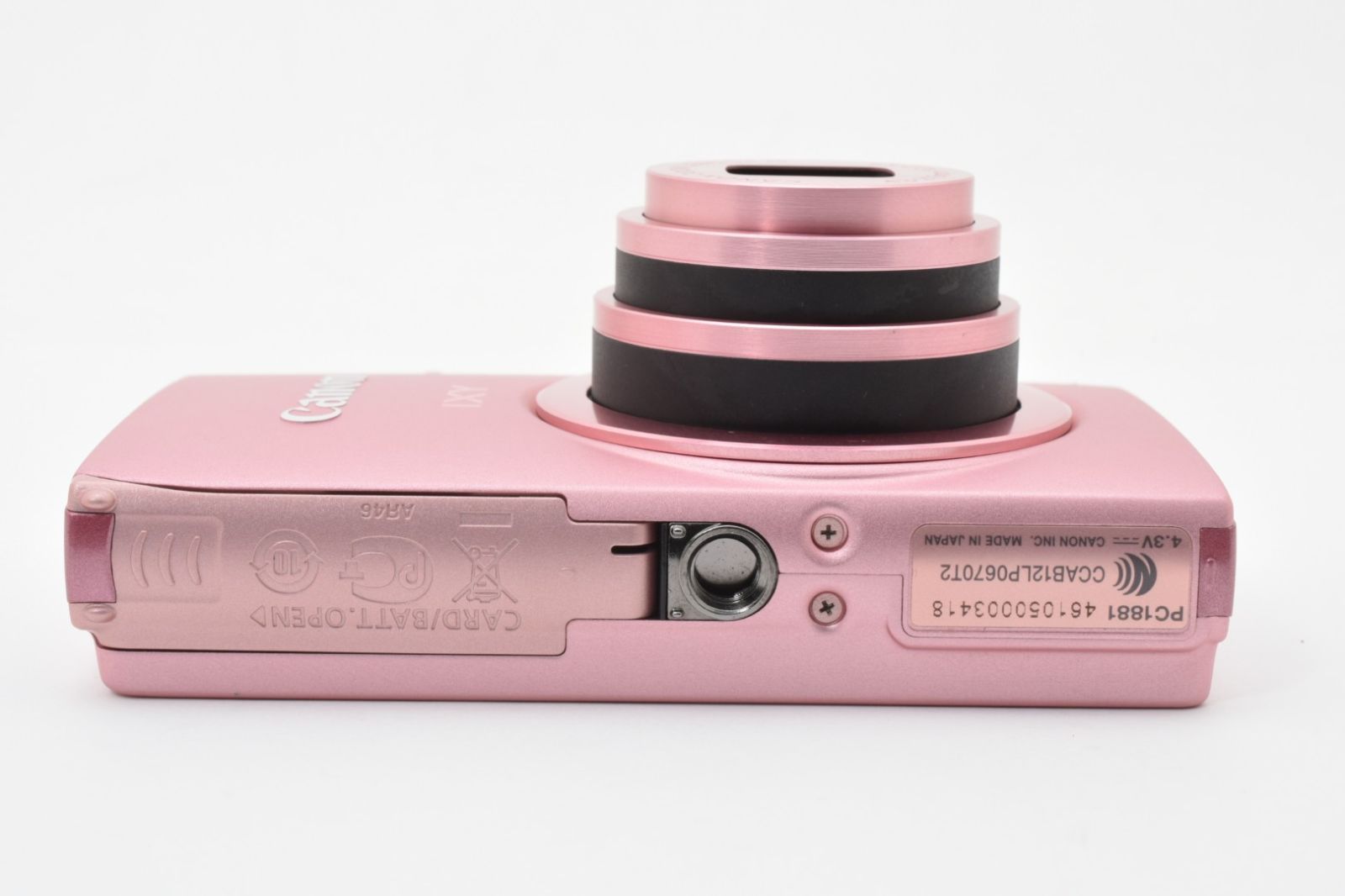 完動美品] Canon IXY 430F ピンク キヤノン コンパクトデジタルカメラ