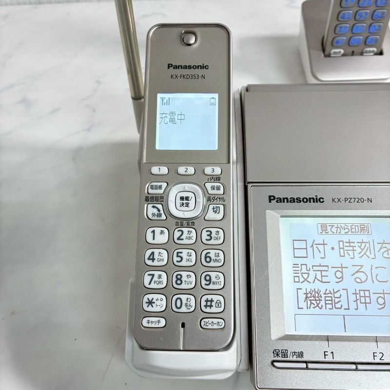 Panasonic KX-PZ720-N 電話機 FAX パナソニック 420K500 - メルカリ