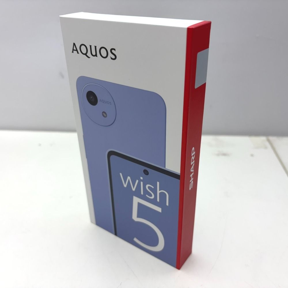 SHARP AQUOS Androidスマホ wish5 ミソラ SIMフリー SH-M32 未使用品 
