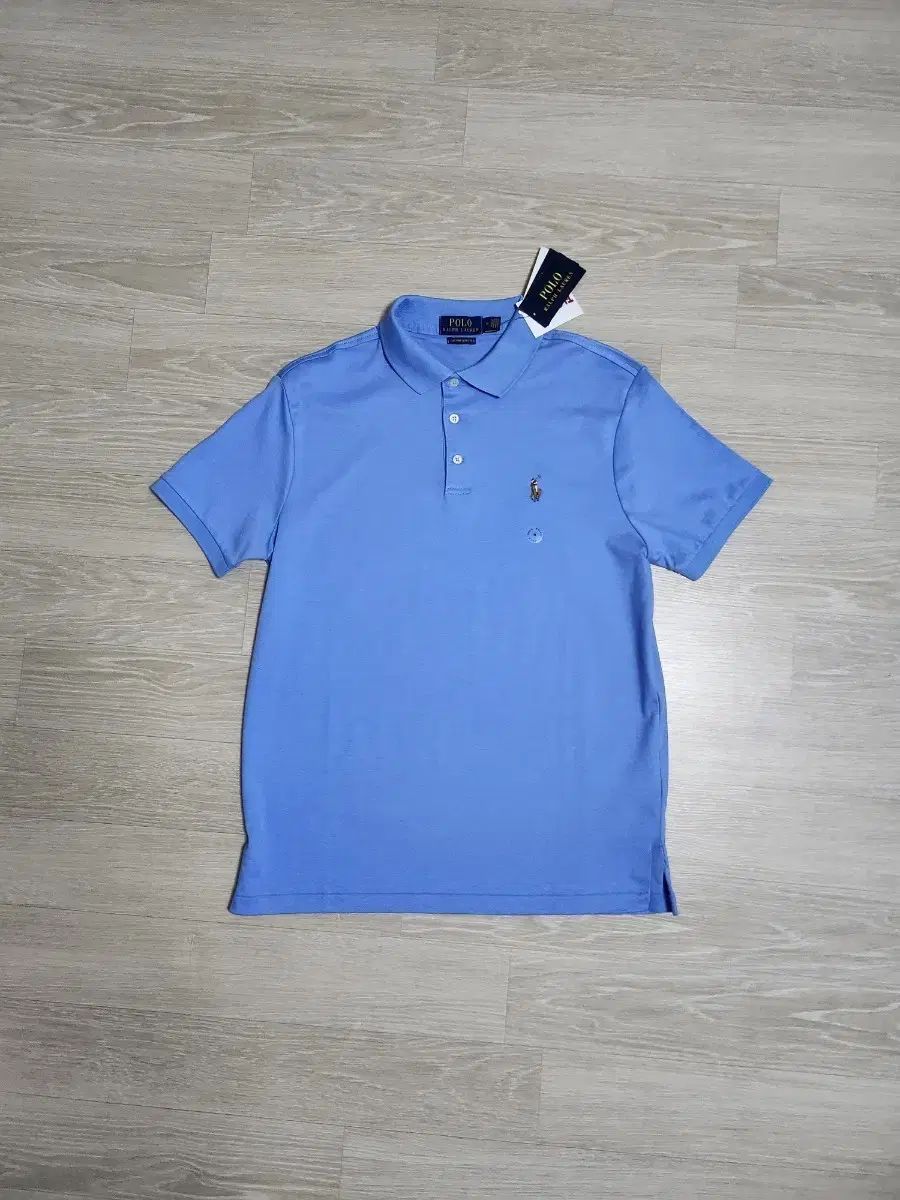 ポロ ラルフローレン 半袖 カラーTシャツ ブルー 2XL-半価通販
