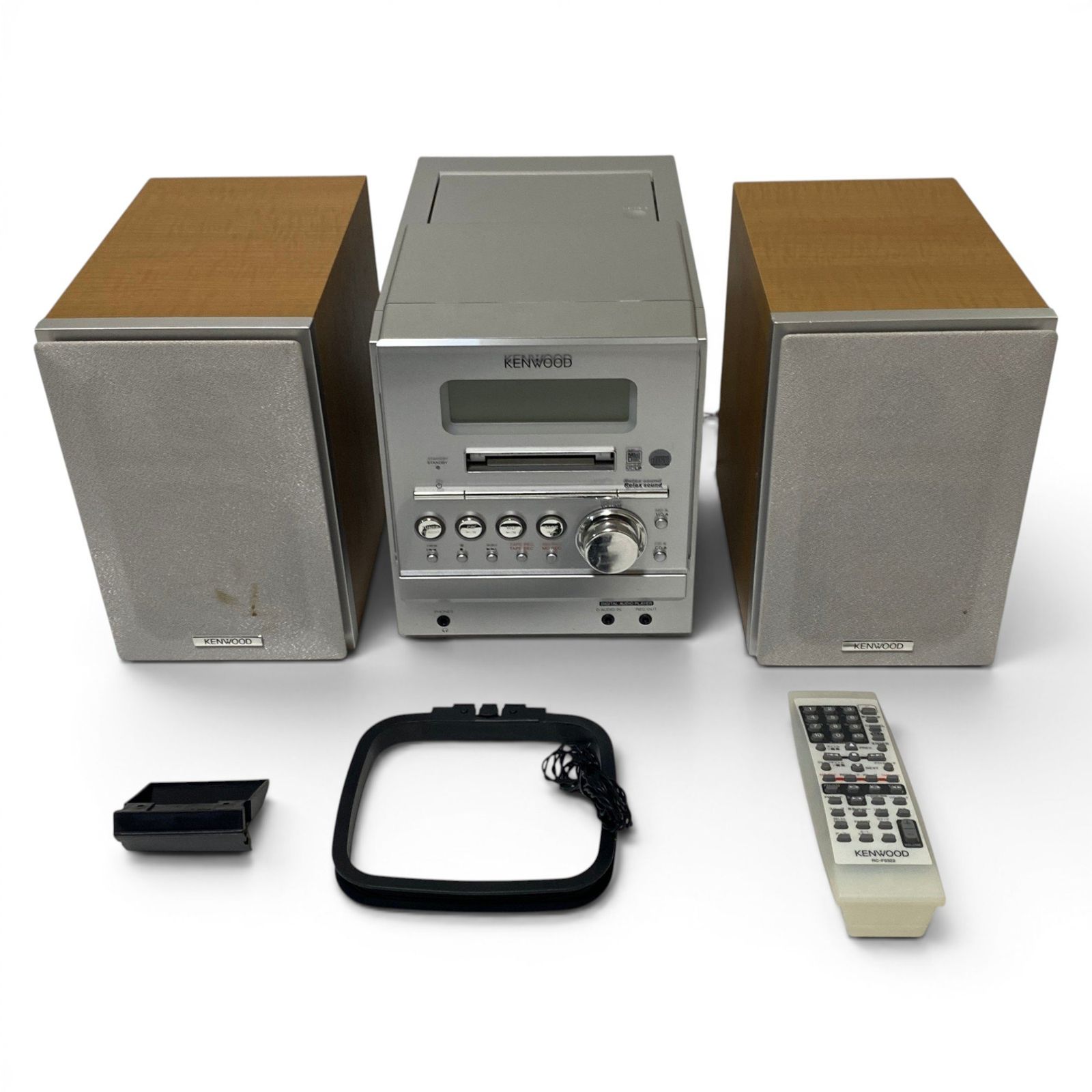 希少美品　ケンウッド　kenwood LS-D500 スピーカーペア　送料無料 〇 ケンウッド KENWOOD LS-SZ3-S 2WAYスピーカー ペア シルバー