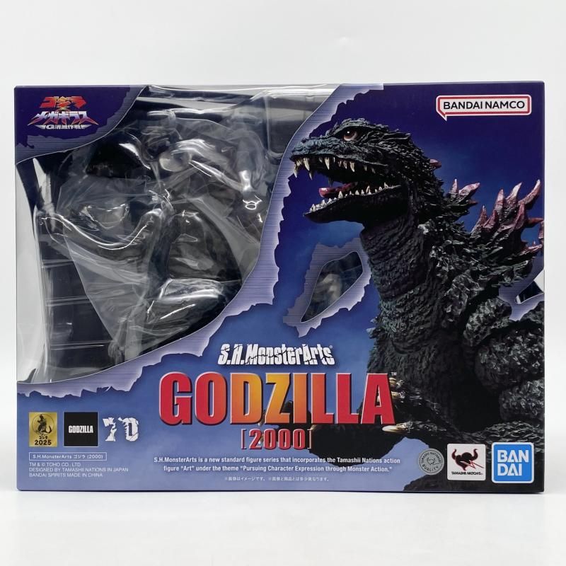 未開封 バンダイ S.H.MonsterArts ゴジラ 2002 【公式通販】