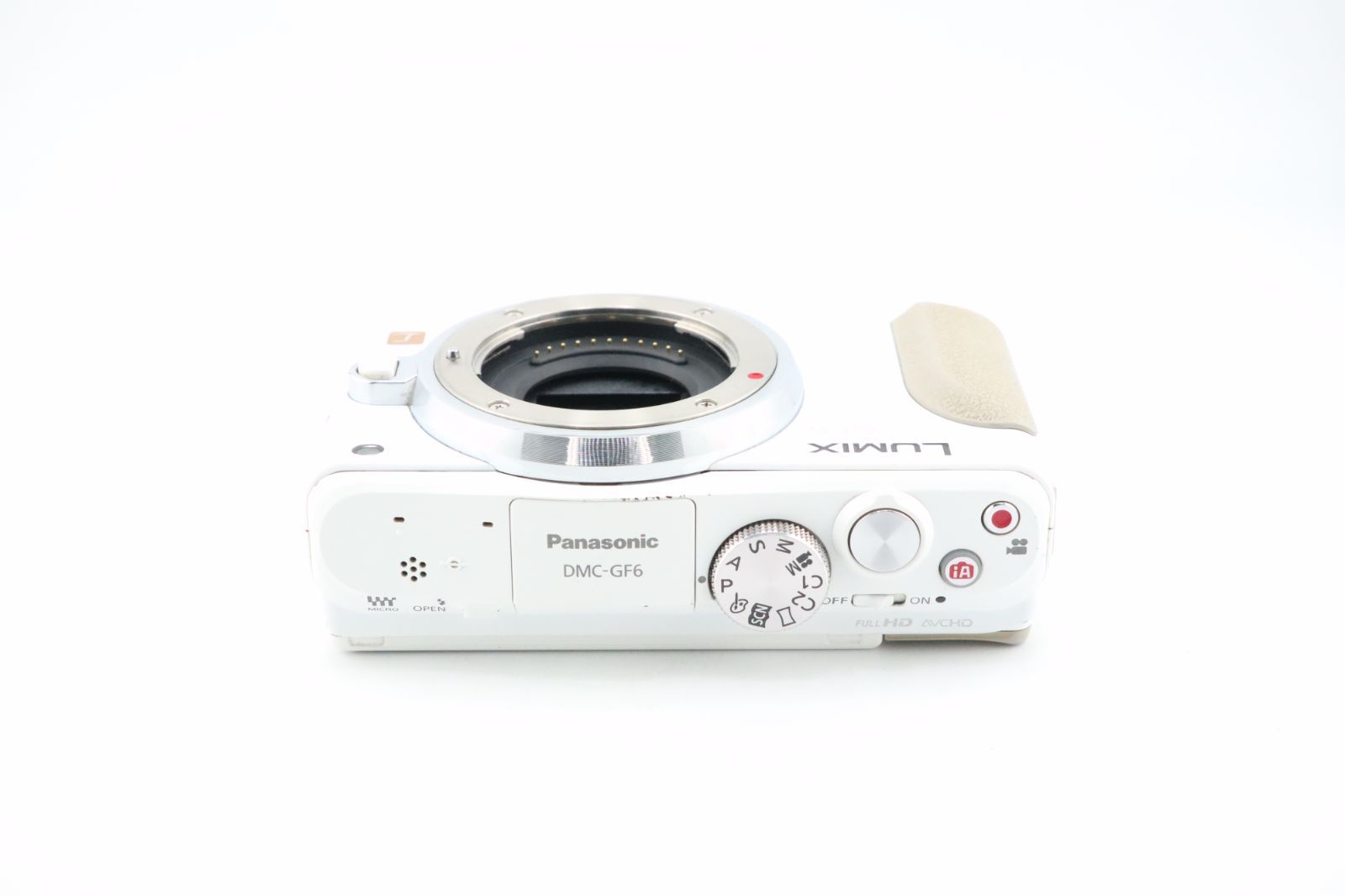 ☆良品☆パナソニック Panasonic LUMIX DMC-GF6 ボディホワイト