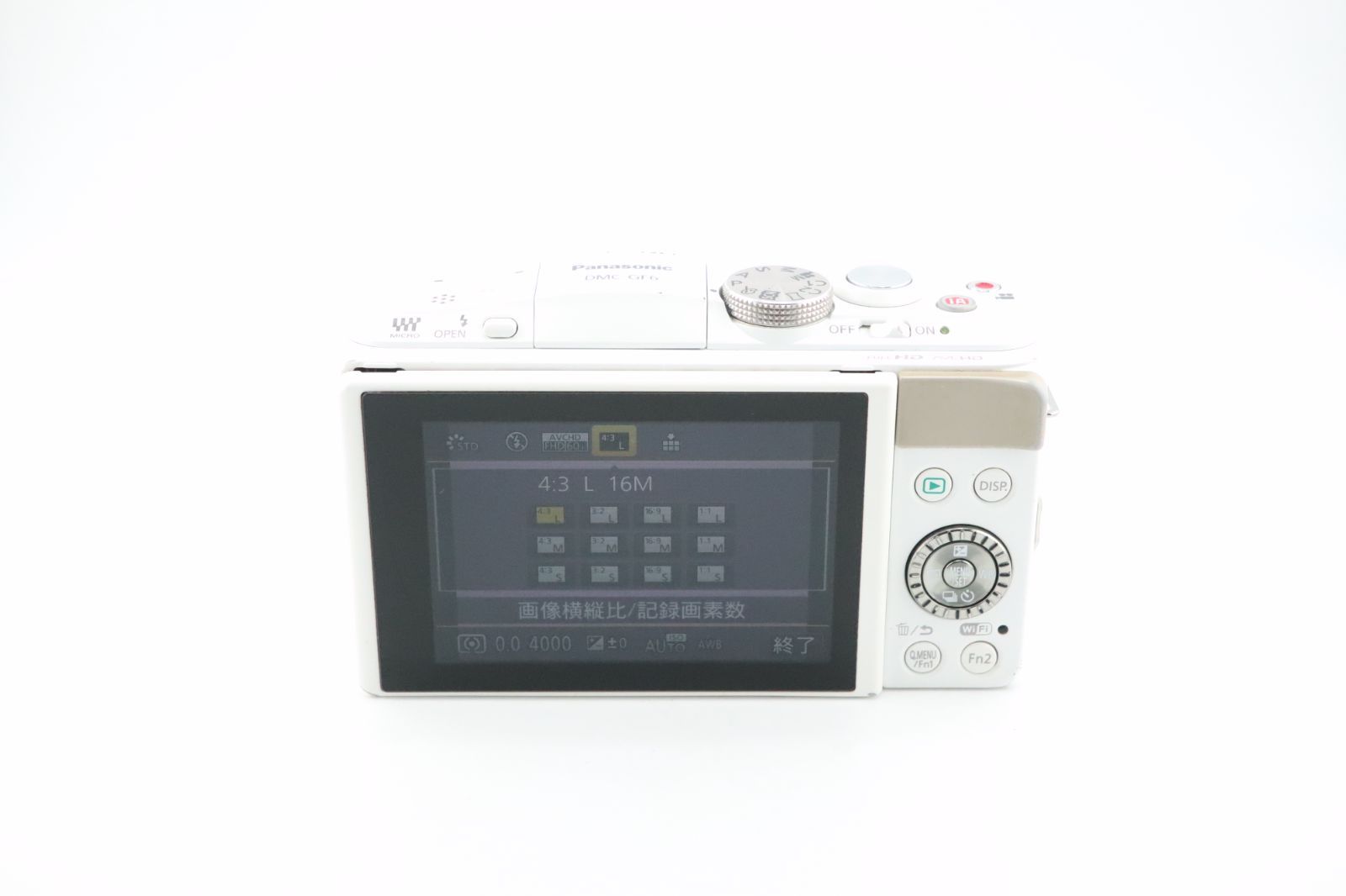 ☆良品☆パナソニック Panasonic LUMIX DMC-GF6 ボディホワイト