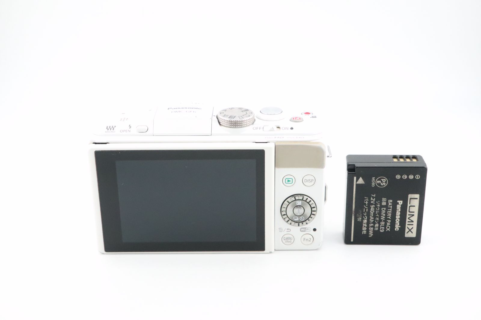 【動作未確認】Panasonic LUMIX DMC-GF6 ホワイト ボディ ☆良品☆パナソニック Panasonic LUMIX DMC-GF6 ボディホワイト