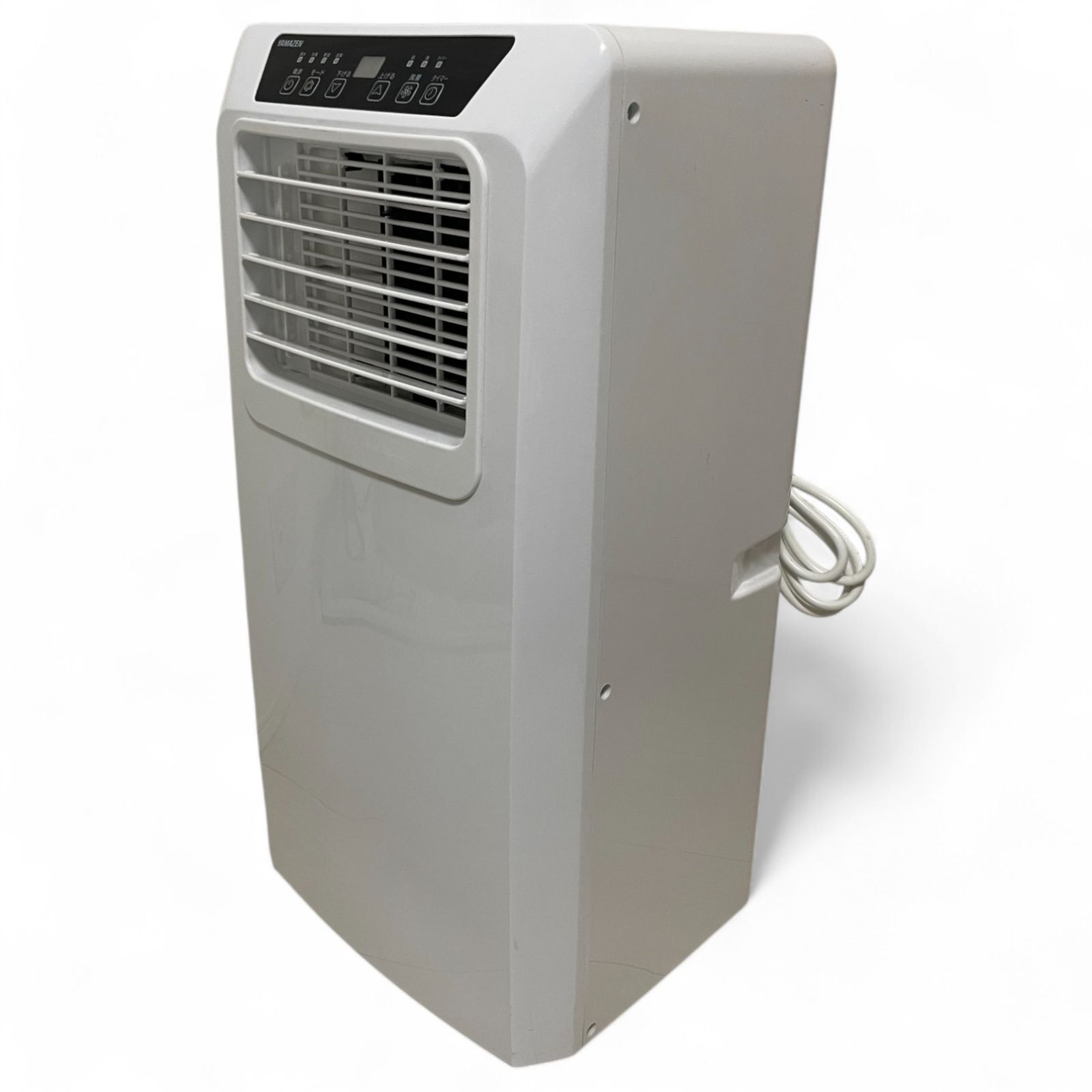 □山善 YAMAZEN 移動式エアコン YEC-K22(W) ホワイト 冷房能力2.2kW