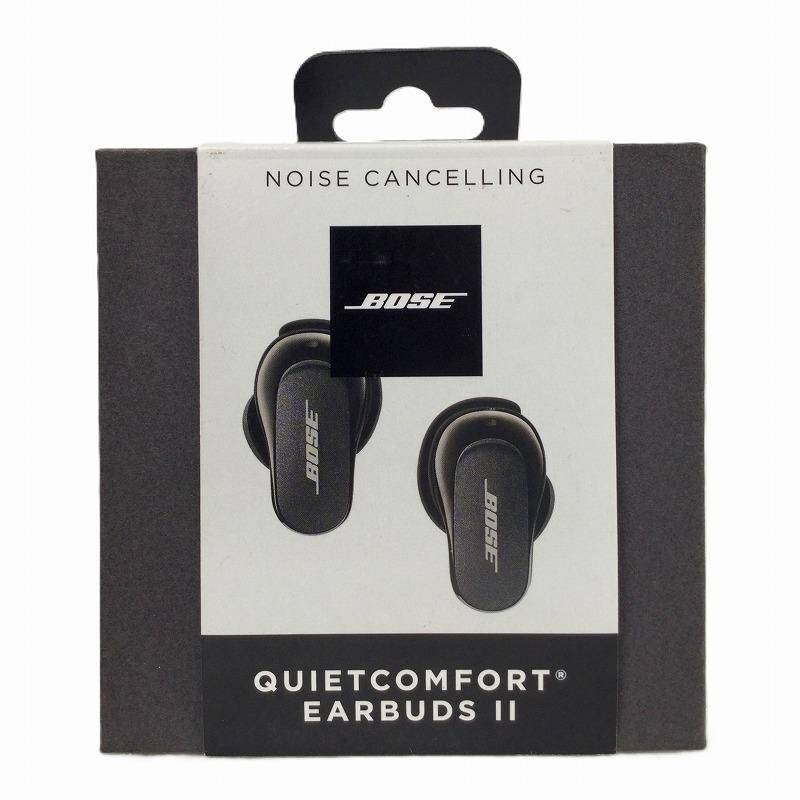 BOSE ボーズ イヤホン・ヘッドホン ノイズキャンセリングイヤホン QC EARBUDS II BLK
