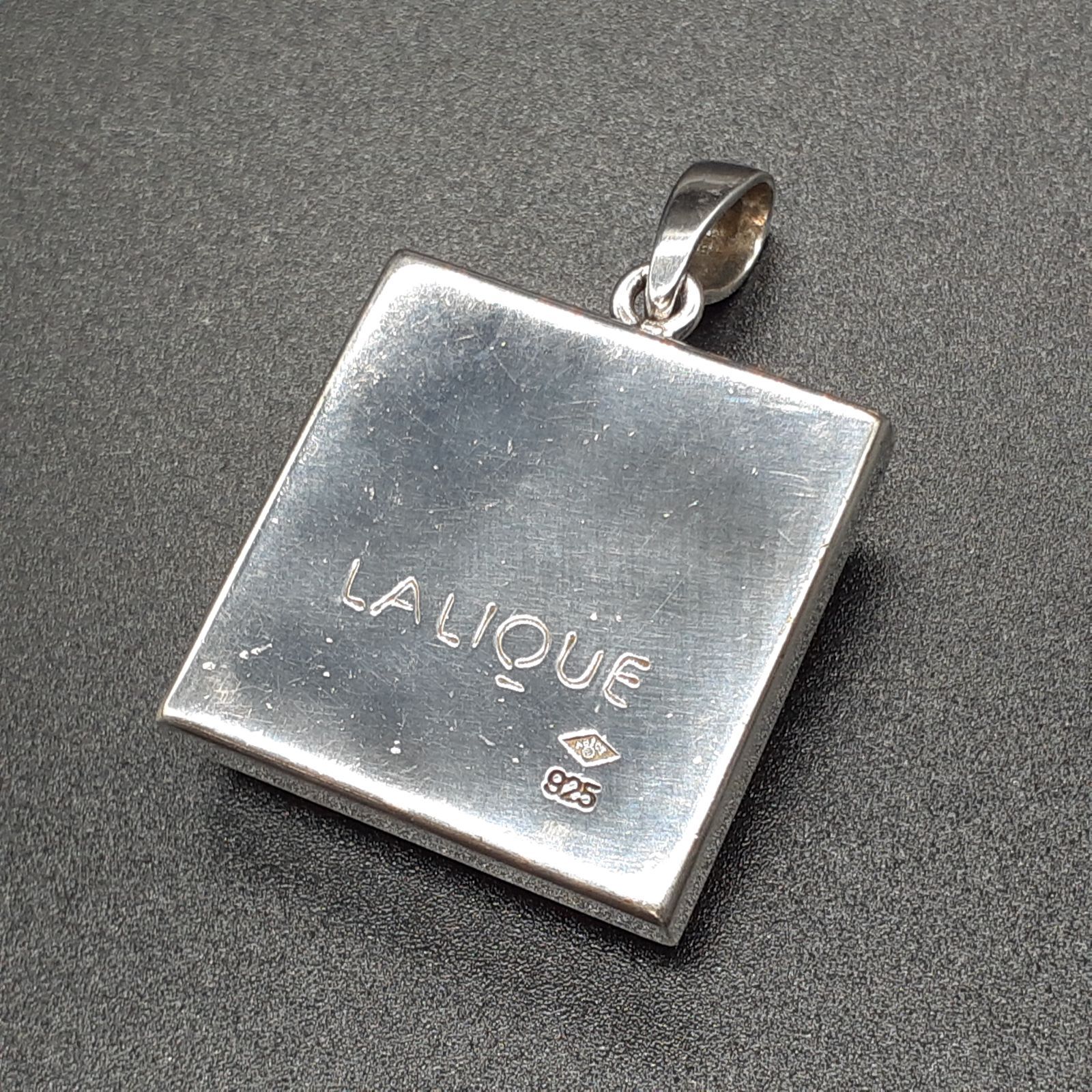 LALIQUE ラリック ネックレス ペンダントトップ チャーム シルバー