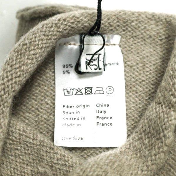 新品 BASERANGE ベースレンジ 24AW フランス製 WHIT GLOVES Recycled