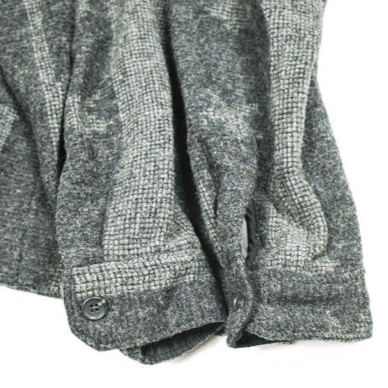 Engineered Garments x WOOLRICH エンジニアードガーメンツ ウールリッチ 別注 アメリカ製 BENSON JACKET - Stars and Stripes ベンソンジャケット 星条旗 S Dark Grey アウター【中古】【Engineered Garments × WOOLRICH】 Engineered Garments x WOOLRICH エンジニアードガーメンツ ウール