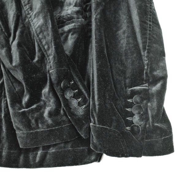 Engineered Garments エンジニアードガーメンツ アメリカ製 SD Jacket – Cotton Velveteen ショールカラー1Bジャケット ベルベット S Black ベロア テーラード シングルディナー アウター【新古品】【中古】【Engineered Garments】 新品 Engineered Garments エンジニアードガーメンツ アメリカ製 SD