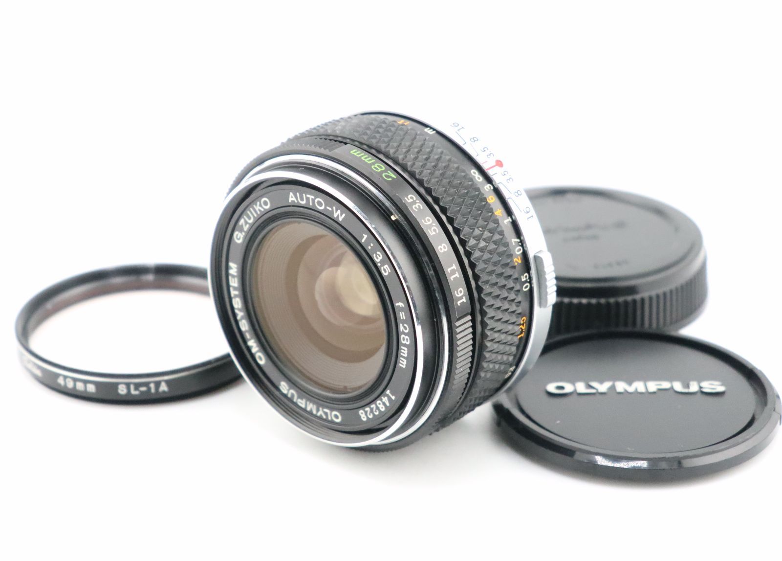 ☆美品☆オリンパス OLYMPUS OM-SYSTEM G.ZUIKO AUTO-W 28mm F3.5