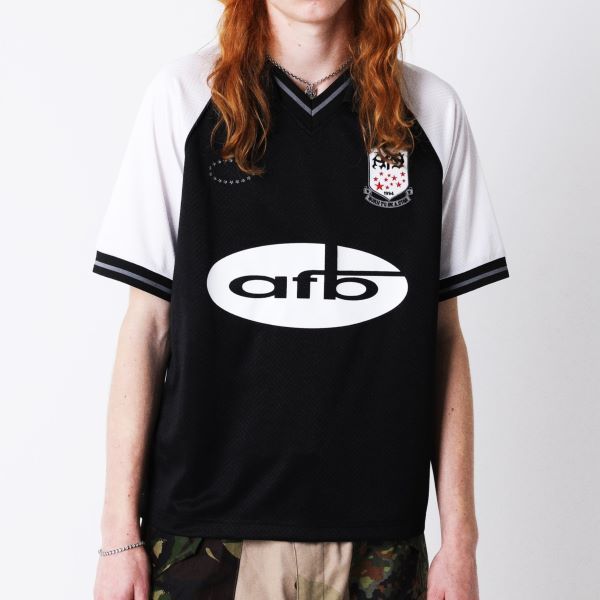 AFB エーエフビー 24SS EMBLEM GAME SHIRTS ゲームシャツ XL BLACK 