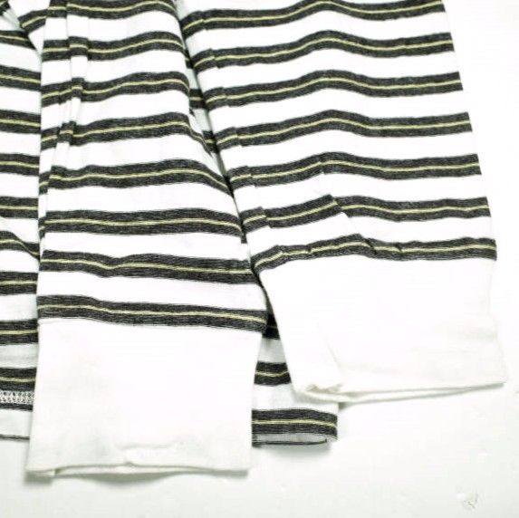 UNUSED アンユーズド 21AW 日本製 Long Sleeve Border T-shirt ロングスリーブボーダーTシャツ US2116 2 WHITE×BLACK トップス【中古】【UNUSED】 UNUSED（アンユーズド）Border long sleeve T-shirt 公式通販
