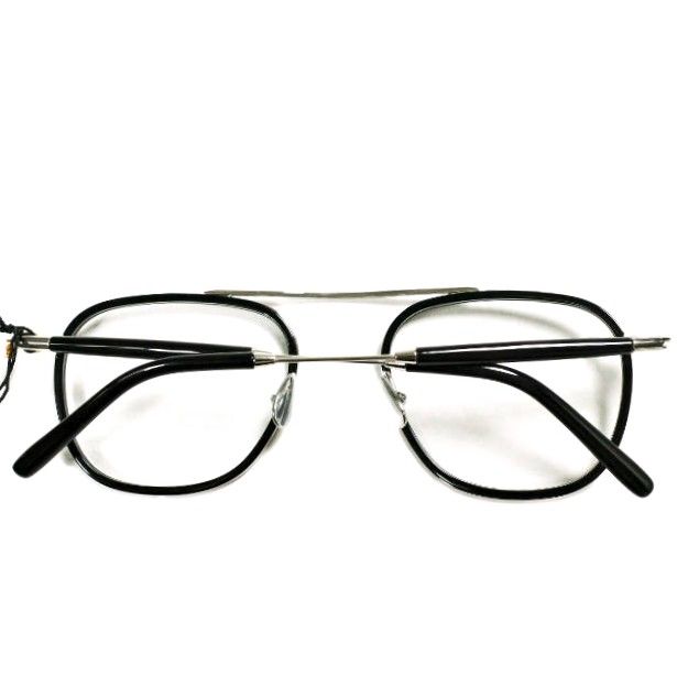 MOSCOT モスコット FANAGLE 50サイズ ユニセックスモデル ファナグル BLACK/SILVER/CLEAR(度無し) 50□20-140 ティアドロップ パイロット サングラス 眼鏡 メガネ【新古品】【中古】【MOSCOT】 新品 MOSCOT モスコット FANAGLE 50サイズ ユニセックスモデル