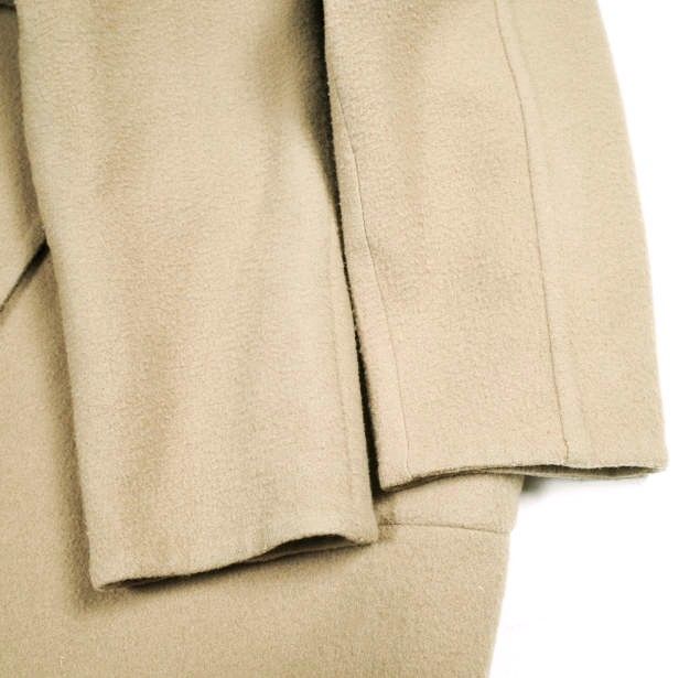 UNUSED アンユーズド 日本製 Collarless Coat BIGシルエット ウール 