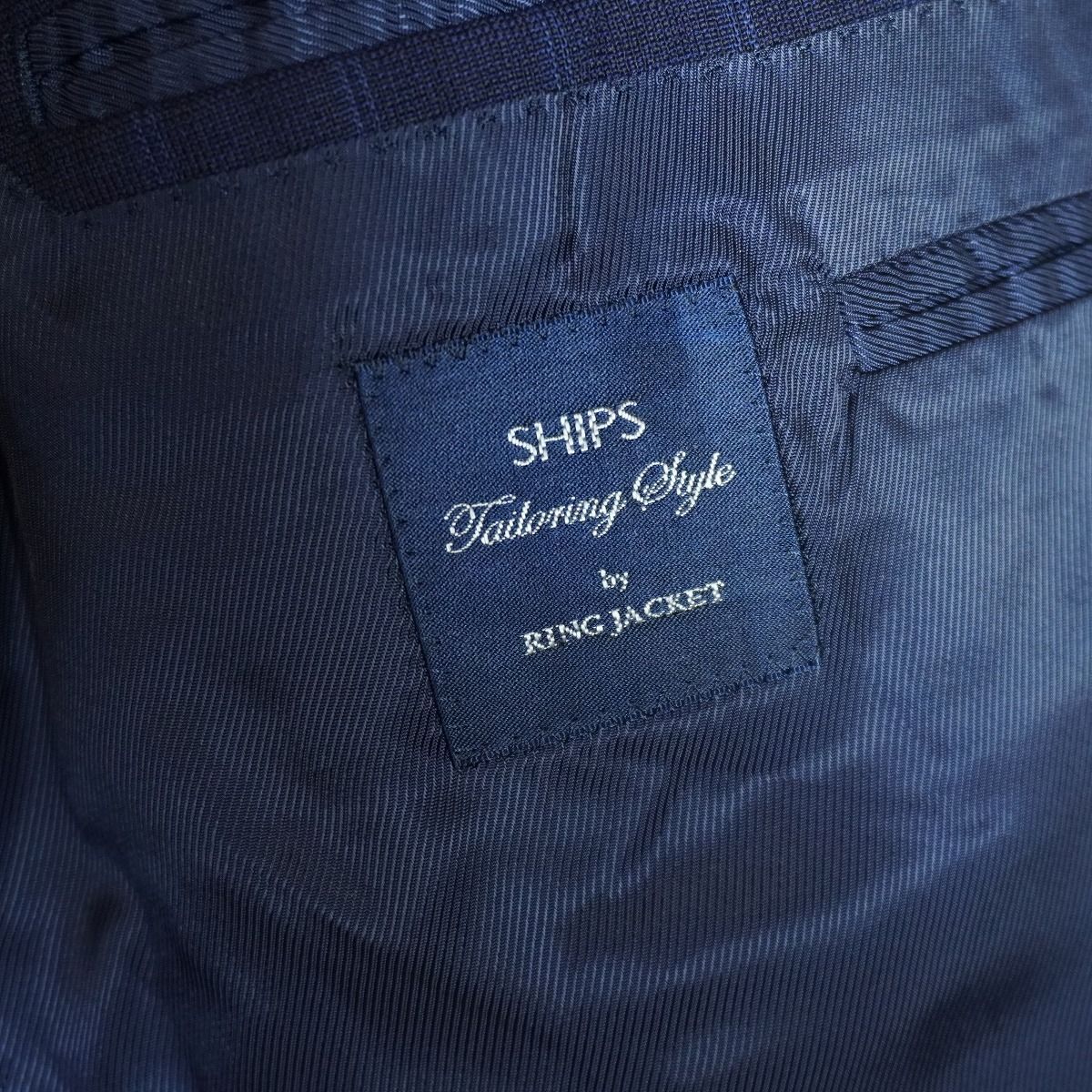 SHIPS シップス Tailoring Style by RING JACKET シングル ジャケット