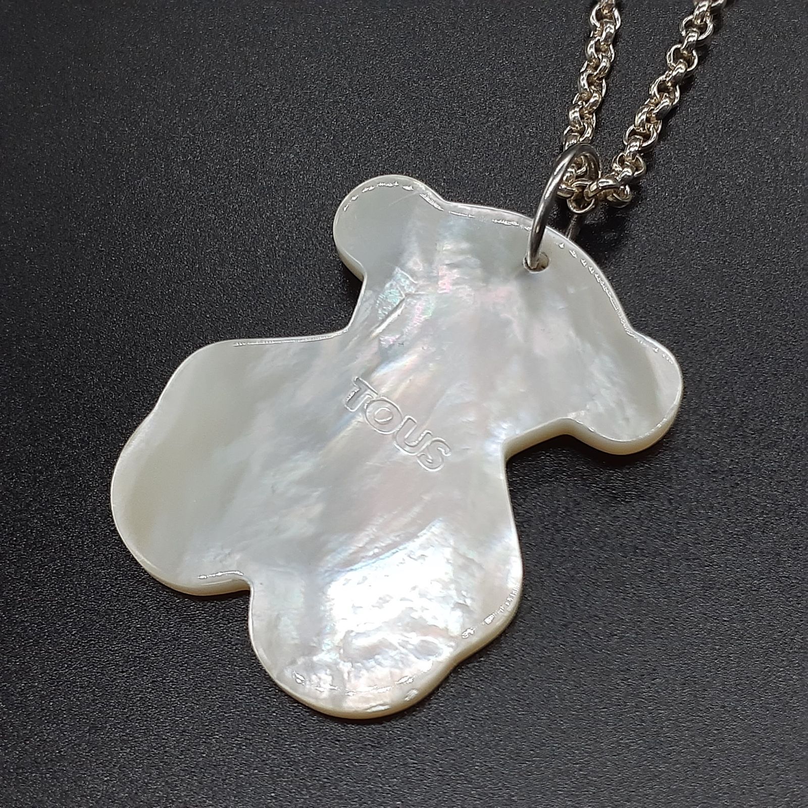 TOUS トウス ネックレス ペンダント ロングチェーン シルバー SILVER 