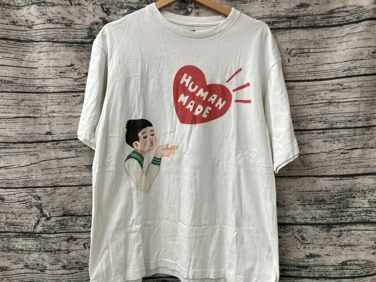 HUMAN MADE ヒューマンメイド 半袖Tシャツ 五月女ケイ子 Lｻｲｽﾞ - メルカリ