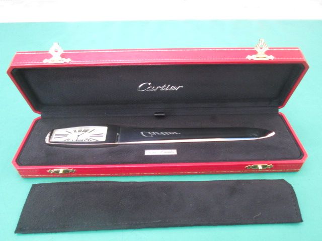 CARTIER カルティエ ペーパーナイフ トーチュウォッチ付き 2000本限定(0419DI)PT-1S