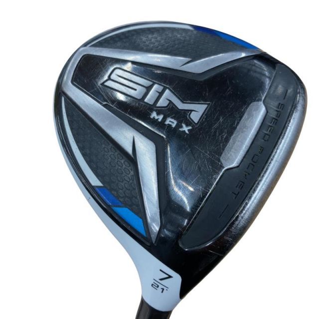 中古】 テーラーメイド SIM MAX 7W フェアウェイウッド FW TENSEI BLUE