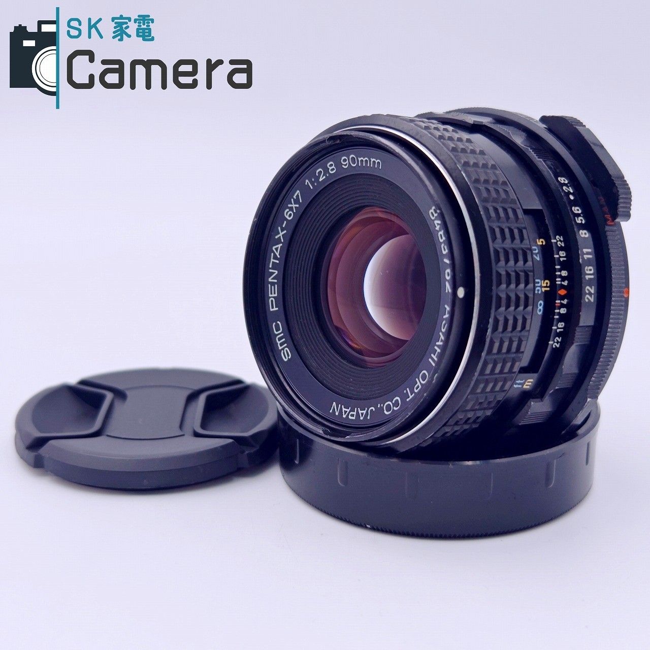 【中古】 PENTAX SMC PENTAX-6ｘ7 90ｍｍ F2.8 2026年4月清掃 ペンタックス 中古】 PENTAX SMC PENTAX-6x7 90mm F2.8 2026年4月清掃
