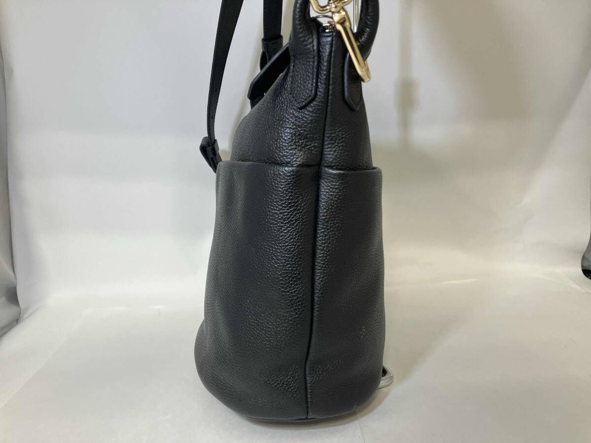 コールハーン本革 2way トートバッグ ショルダーバッグ ブラック　未使用 COLE HAAN（コールハーン） メンズ トートバッグ 本革 レザー 2WAY
