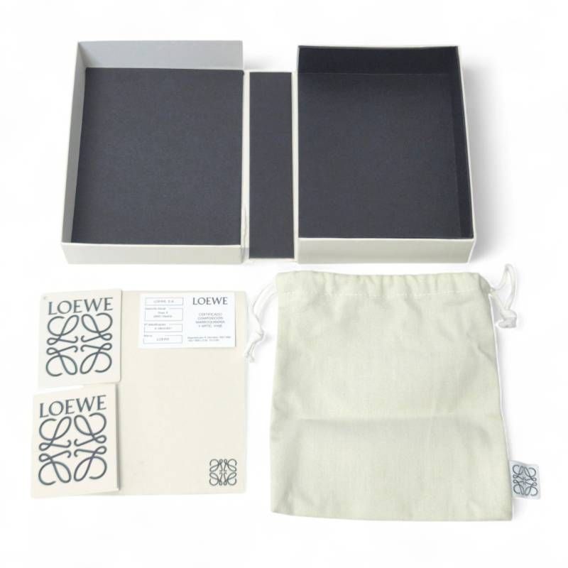 LOEWE ロエベ 二つ折り財布 メイズ スクエアジップウォレット レザー LOEWE ロエベ 二つ折り財布 メイズ スクエアジップウォレット レザー