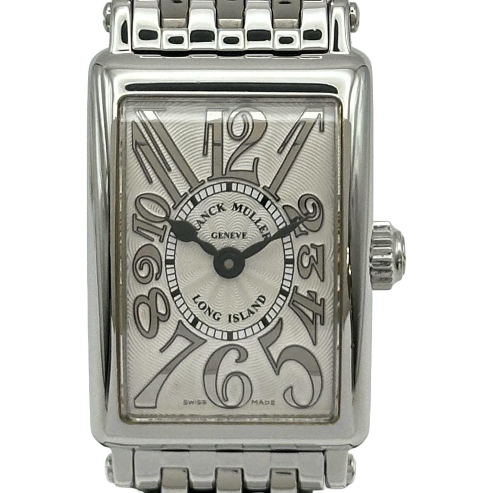フランクミュラー FRANCK MULLER 802QZRELAC ロングアイランド プティ レリーフ クォーツ レディース 美品 箱・保証書付き_943380 フランク・ミュラー FRANCK MULLER ロングアイランド プティ レリーフ