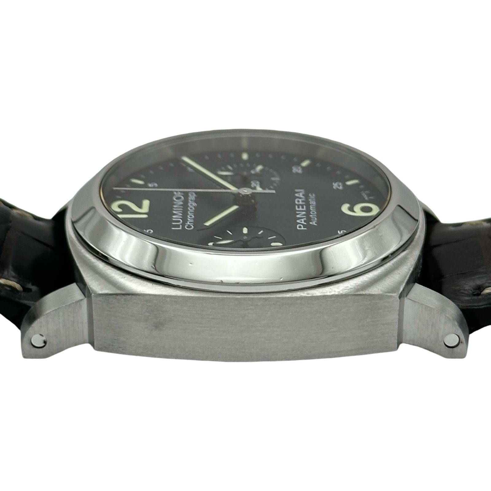 パネライ PANERAI ルミノール クロノ PAM00310 ブラック ステンレス 