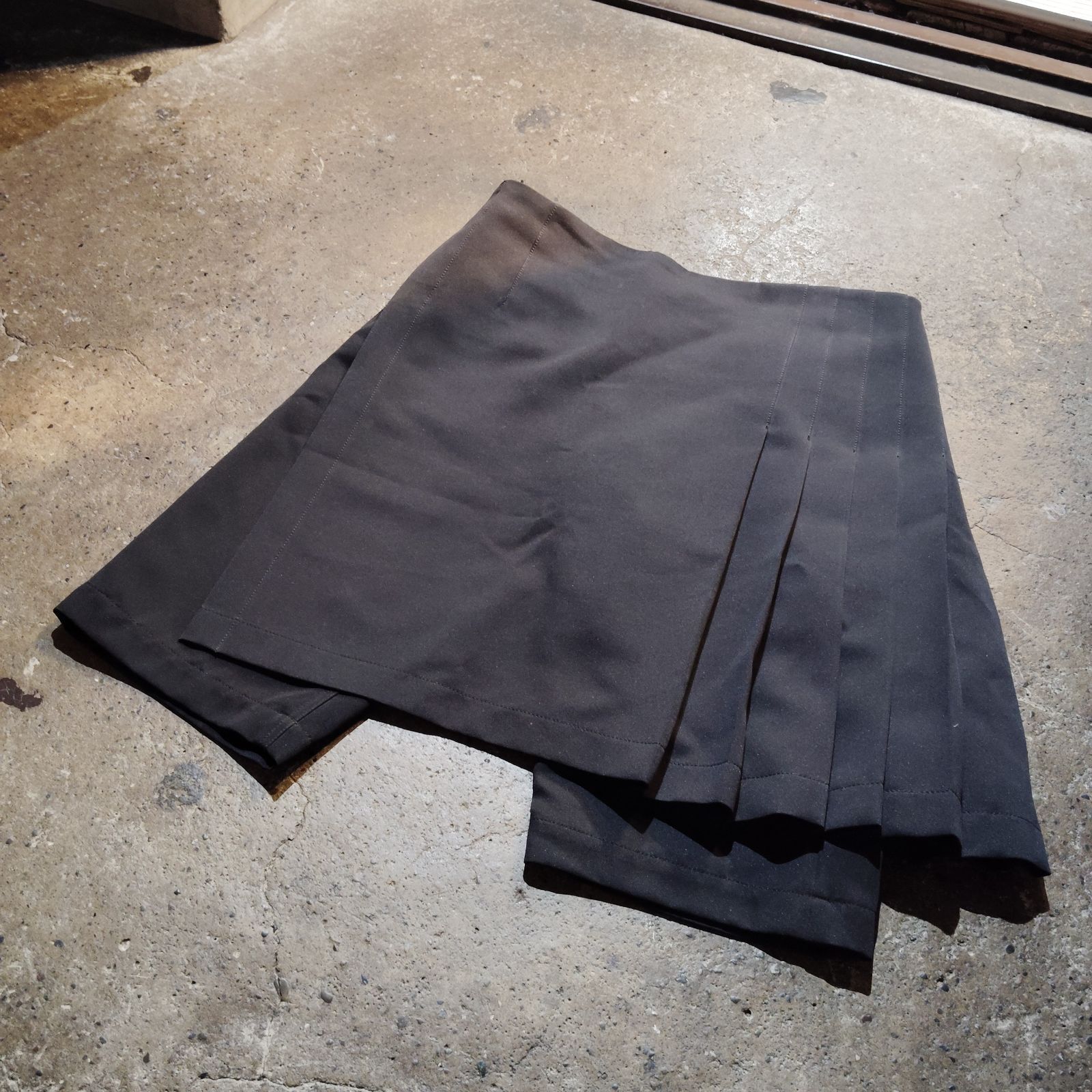 BLACK COMME des GARCONS 12aw スカートドッキングハーフパンツ