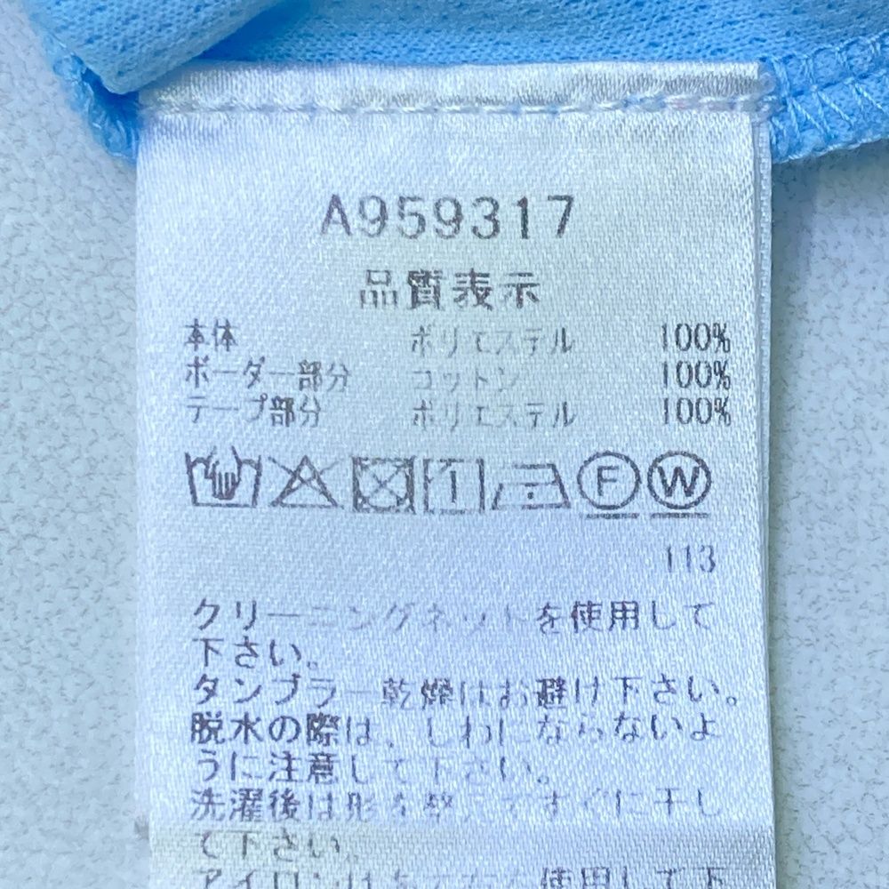 サイズ：40 ARCHIVIO アルチビオ ハイネック 半袖Tシャツ ブルー系