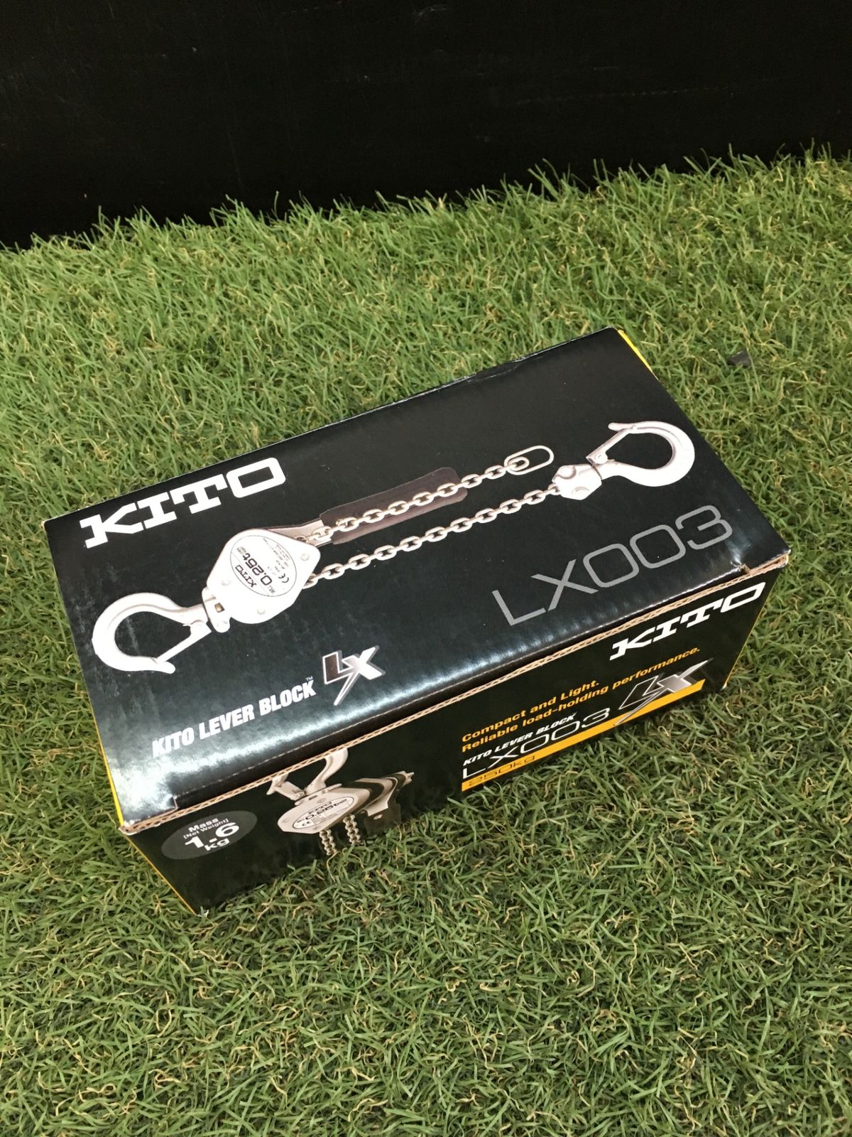 【未使用品】【0906】KITO(キトー) レバーブロックLX形 250kg x 1.0m LX003　ITEMAUOH9JOW
